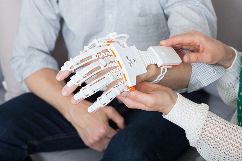 Handrehabilitation mit Smart Glove